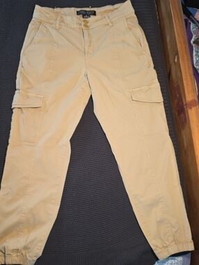 Sanctuary Khaki Cargo Jogger Pants